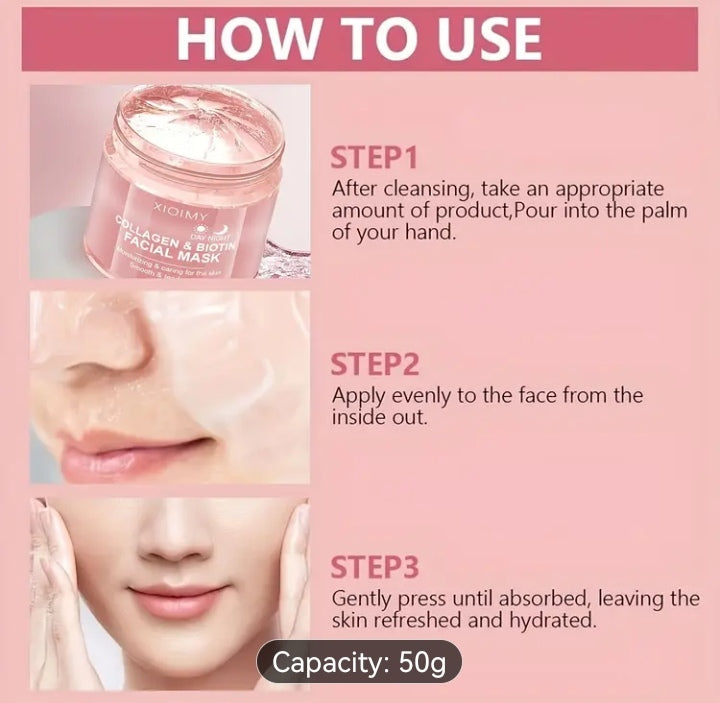 Bio-Collagen Deep Mask Hydrating & Firming Sheets